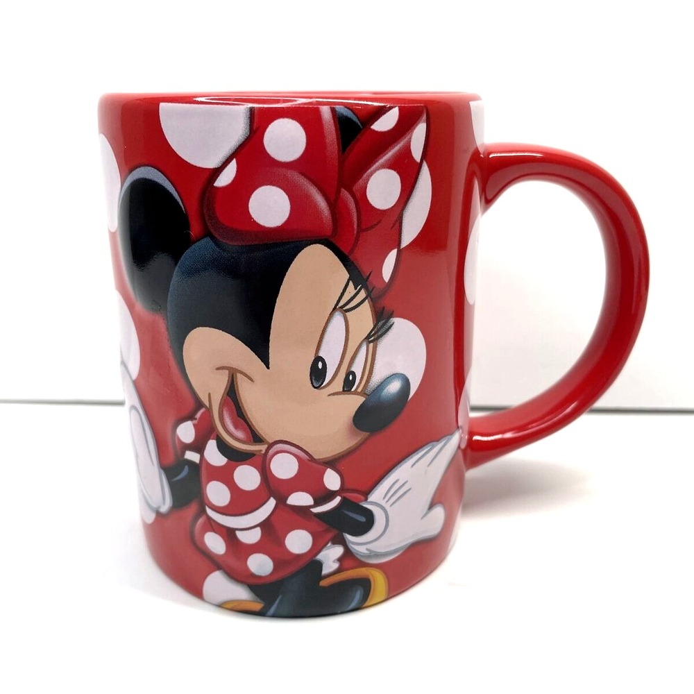 Disney Jerry Leigh Minnie Mouse It's All About Me Red Coffee‎ Mug/Cup